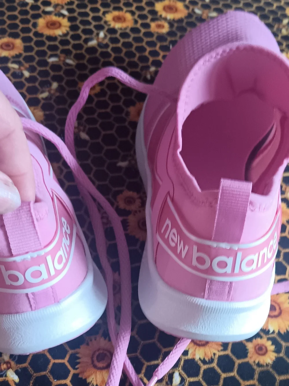 New Balance these pink